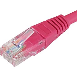 Cablenet 20M Cat5E RJ45 Pink U/Utp Pvc 24AWG Flush Moulded Booted Patc Cablenet 20M Cat5E RJ45 Pink U/Utp Pvc 24AWG Flush Moulded Booted Patc