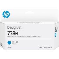 HP A24VMA/738M Ink cartridge cyan 130ml for HP DesignJet T 950/XT 950