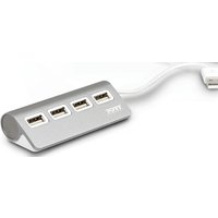Port Designs 900120 interface hub USB 2.0 480 Mbit/s Grey. White