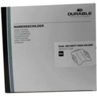 Durable DUAL SEC CARD HOLDER PK50