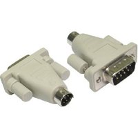 Cables Direct AD-310 cable gender changer Mini Din (6-pin) Serial (9-p
