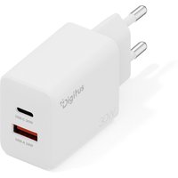 Digitus USB GaN Charger 30W. 1x USB-C. 1x USB-A