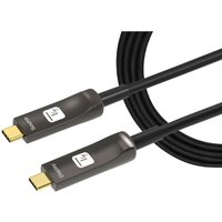 Techly ICOC-U3C-HY-010 USB cable 10 m USB C Black