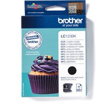 Brother LC-123BK Ink cartridge black. 600 pages ISO/IEC 24711 11ml for