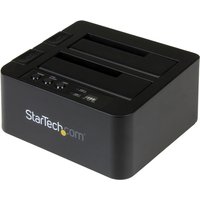StarTech.com Standalone Hard Drive Duplicator. Dual Bay HDD/SSD Cloner