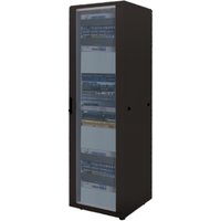 LogiLink D32S81B rack cabinet 32U Freestanding rack Black