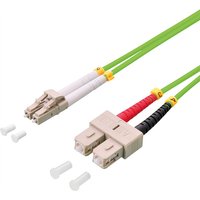 LogiLink FP5LS15 InfiniBand/fibre optic cable 15 m LC SC Green