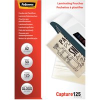 Fellowes A2 Glossy 125 Micron Laminating Pouch - 50 pack