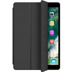eSTUFF DENVER Folio Case for iPad 10.2 - Black PU leather
