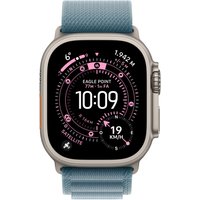 Apple MG9M4ZM/A smart wearable accessory Band Blue Titanium. Polyester