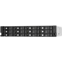 QNAP TL-R1220Sep-RP HDD/SSD enclosure Black. Grey 2.5/3.5"