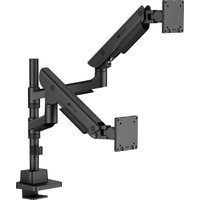 ICY BOX IB-MS702-T monitor mount / stand 144.8 cm (57") Desk Blac