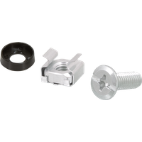 LogiLink 19" Mounting kit. M5*16 screw. cage nut. washer. 50 pcs.