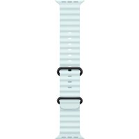 Apple 49mm Ice Blue Ocean Band - Black Titanium Finish