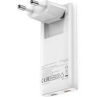 Verbatim Fold 'n' Go GaN Charger 65W EU plug White