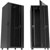 LogiLink D32S66B rack cabinet 32U Freestanding rack Black