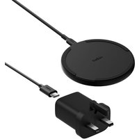 Belkin BoostCharge Mobile phone Black AC. USB Wireless charging Indoor