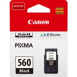 Canon 3713C001/PG-560 Printhead Cartridge Black. 180 Pages Iso/Iec 247 Canon 3713C001/PG-560 Printhead Cartridge Black. 180 Pages Iso/Iec 247