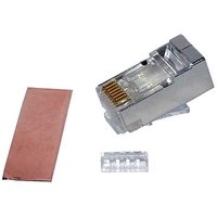 FDL CAT.6A S-FTP CONNECTOR - 2 PIECE - 4 UP/4 DOWN (100pcs)