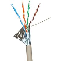 Cablenet Cat5e Grey F/UTP LSOH 24AWG Solid CPR Dca Cable 305m Reelex B