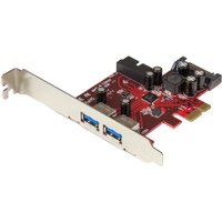 StarTech.com 4 Port PCI Express USB 3.0 Card - 5Gbps - 2 External &