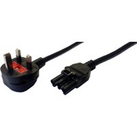 Cablenet 5m GST18 Female - UK 13Amp Plug Wieland Black PVC Power Leads