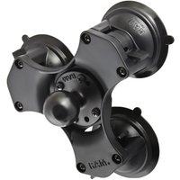 RAM Mounts Twist-Lock Triple Suction Cup Ball Base