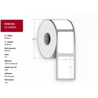 Capture CA-LB3001 printer label White