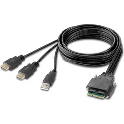 Belkin F1DN2MOD-HC-H06 Kvm Cable Black 1.8 M