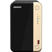 QNAP TS-264 NAS Tower Intel® Celeron® N5095 8 GB 0 TB QNAP QTS Black.