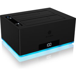 Icy Box IB-127CL-U3 Usb 3.2 Gen 1 (3.1 Gen 1) Type-B Black