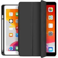 eSTUFF SEATTLE Pencil Case for iPad Air 5/4 10.9 2022/2020 - Black PU