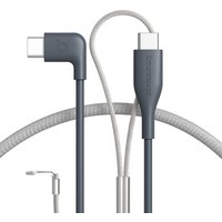 Bouncepad CB-RF-C2C-W USB cable 2 m USB C Grey. White