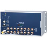 PLANET ITS-6326-16P-WV network switch Managed L3 Aluminium. Blue