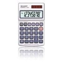 Sharp EL-240SA calculator Pocket Basic Silver