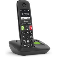 Gigaset E290 Analog/DECT telephone Caller ID Black
