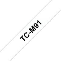 Brother TCM-91 DirectLabel black on Transparent 9mm x 7.7m for Brother