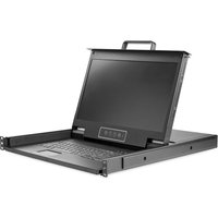 StarTech.com Rackmount KVM Console HD 1080p - Single Port VGA KVM with