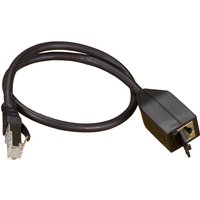 Cablenet 0.5m MPTL Cat6a Black S/FTP LSOH 26AWG Cable Adaptor