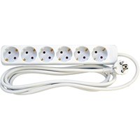 Mercodan Schuko power srip wih 6