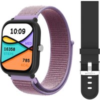 Entity AERO LILAC NYLON STRAP 5.11 cm (2.01") TFT 48.7 mm Digital