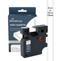MediaRange Plastic tape cassette. for label printers using Dymo® D1/45