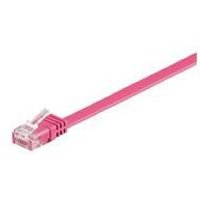 Microconnect UTP605PI networking cable Pink 5 m Cat6 U/UTP (UTP)