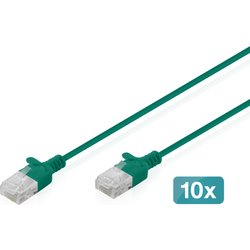 Digitus Cat 6 U-UTP Slim Patch Cord. Cu. Lszh