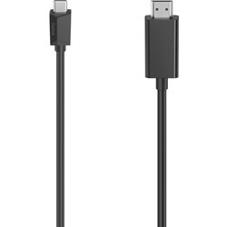 Hama 00200718 Usb Cable 1.5 M Usb C Hdmi Type A (Standard) Black