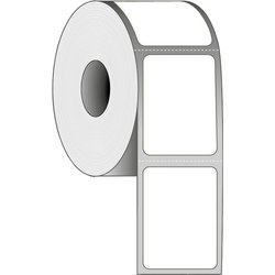 Capture W128432989 White Self-Adhesive Printer Label