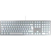 CHERRY KC 6000C FOR MAC keyboard Universal USB QWERTY Nordic Silver