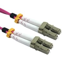 Cables Direct 15MTR LC-LC MMD OM4 FIBRE CABLE