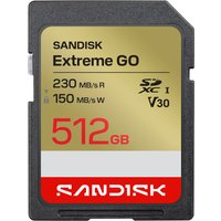 SanDisk Extreme GO 512 GB SDXC UHS-I