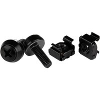 StarTech.com 100-Pack M5 12mm Screws. Square Hole Cage Nuts and Instal
